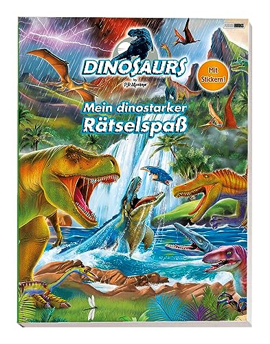 Dinosaurs by P.D. Moreno: Mein dinostarker Rätselspaß: Activitybuch mit Stickern von Panini